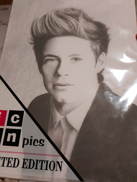 who is this (printed) drawing of?