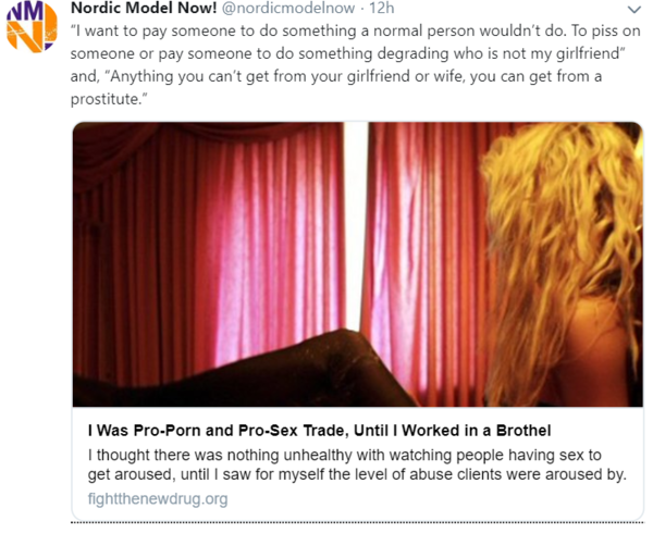 Horrendous consequence of current porn trends