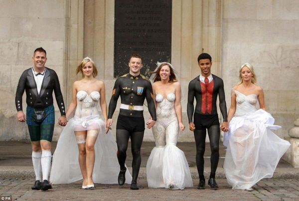 To think this wedding dress is a bit... much?