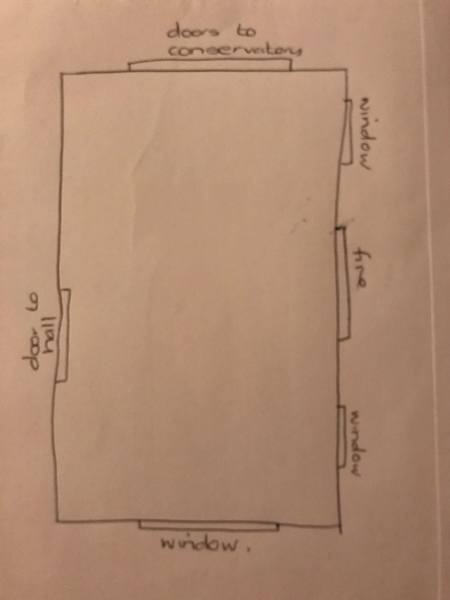 Living room makeover ... ideas this way please.
