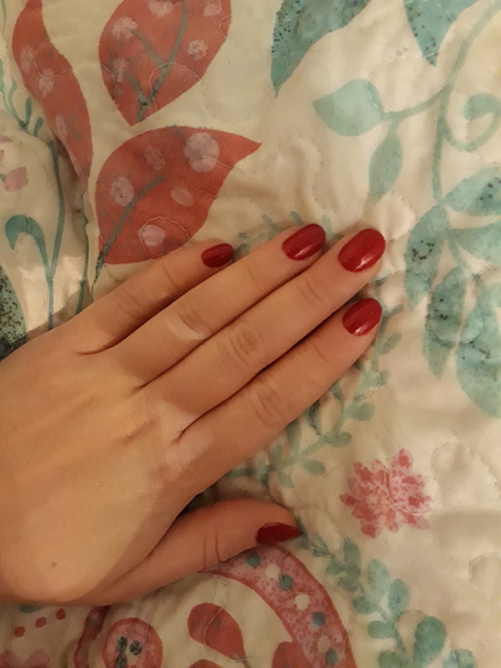 If you paint your own nails at home- not gels or acrylics