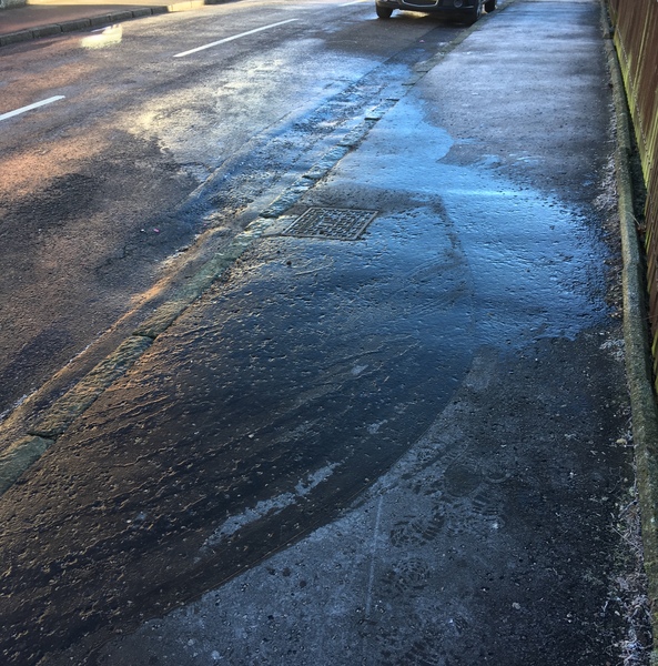 To think pouring water on your icy car is just selfish?