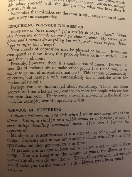 Etiquette book from the 50s will answer everything you (n)ever wanted to know