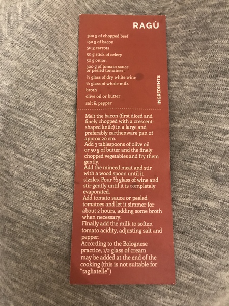 I really fancy a hearty spaghetti Bolognese! Tips