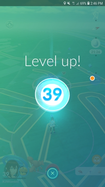 Pokemon Go #22: Papa's got a brand new Grumpig bag.