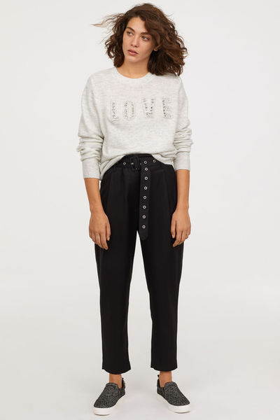 I hate potato tops and cropped trousers!