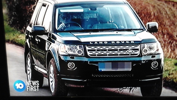Prince Philip back on the road