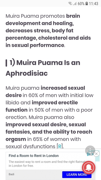 Herbal viagra?