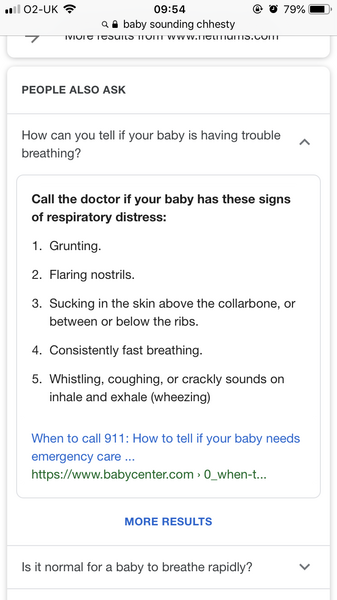 To not take DS to the hospital?