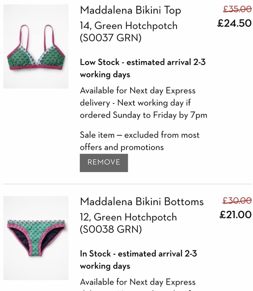 Boden bikinis