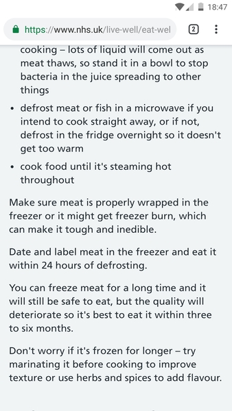 AIBU to think I can cook beef mince that’s been frozen for six months?