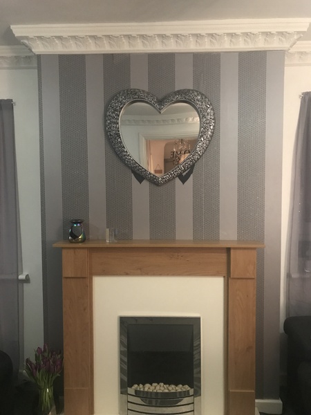 Dp has just put my new mirror up- with pic
