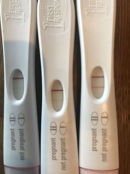 9dpo faint line on First Response Rapid Results