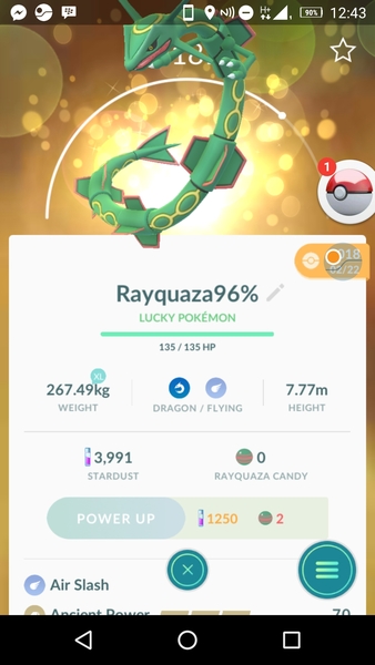 PokemonGo #21.  We'll drink drink drink to Lileep the Pink the saviour of PokemonGo...