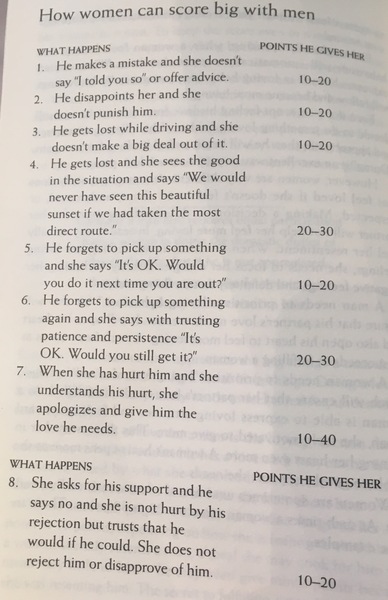 Would you like your husband to do these things?