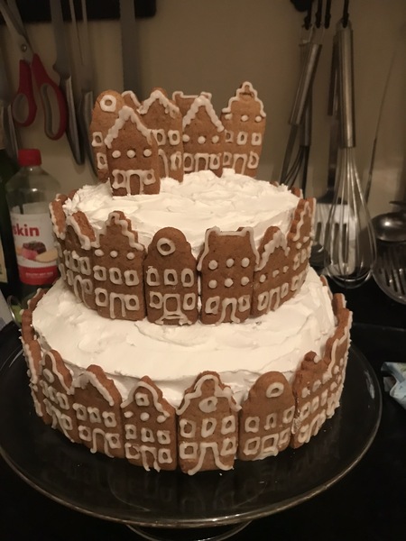 to show off my Christmas cake! It took me aaaaaaaaaaages :o) Anyone else want to post a pic of theirs?
