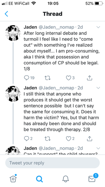 Twitter hosts paedophiles- AIBU to think this should change?
