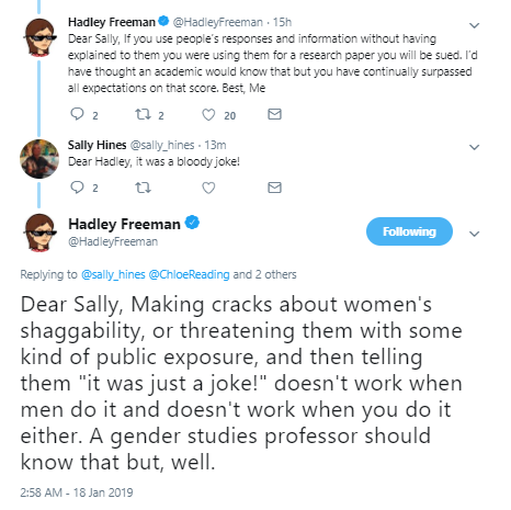 ESRC sending millions of pounds to Sally Hines / Leeds Uni to research gender bollocks