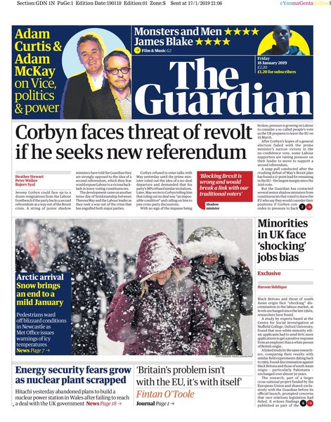 Westminstenders: Stalemate