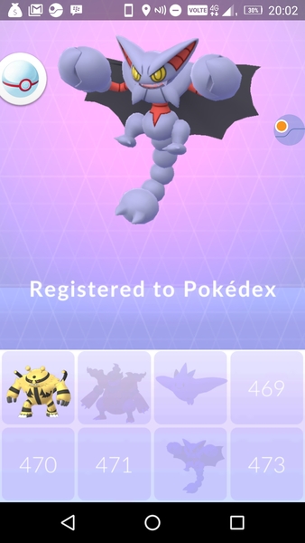 PokemonGo #21.  We'll drink drink drink to Lileep the Pink the saviour of PokemonGo...