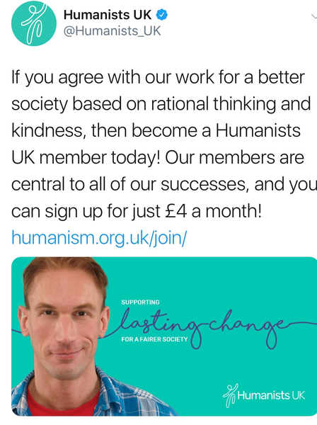 Humanists UK use Dr Christian Jessen as their poster boy in ad campaign