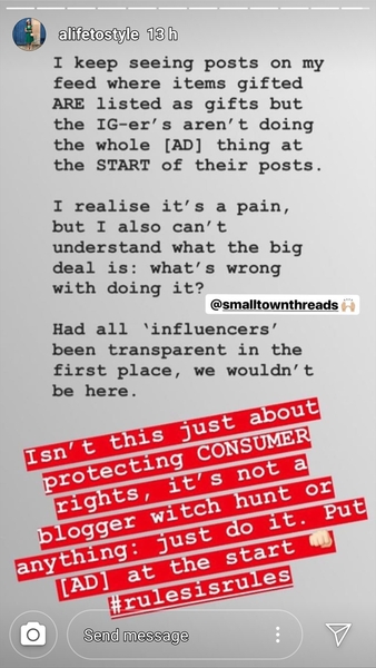 Can we chat about fashion Instagrammers/influencers..