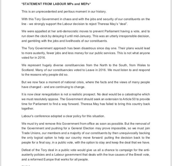 Westminstenders: Plan B is Plan A again.