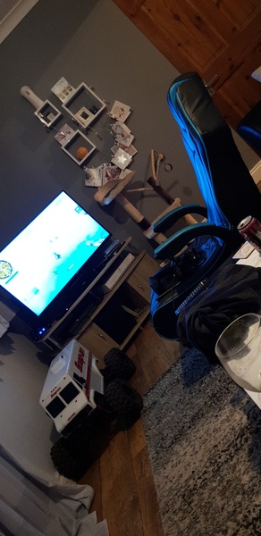 To want him to watch TV with me?