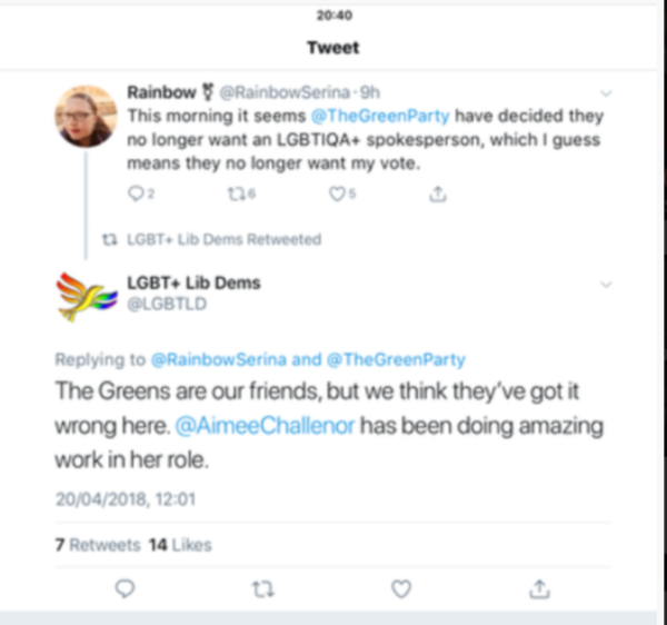 Most gender critical/female rights party?