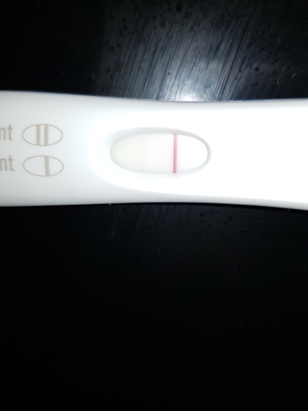 Faint line??