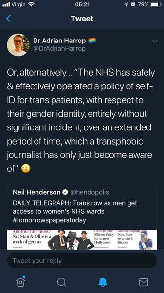 Dr Adrian Harrop thread the fourth. "GMC do care & have taken it to the next level"