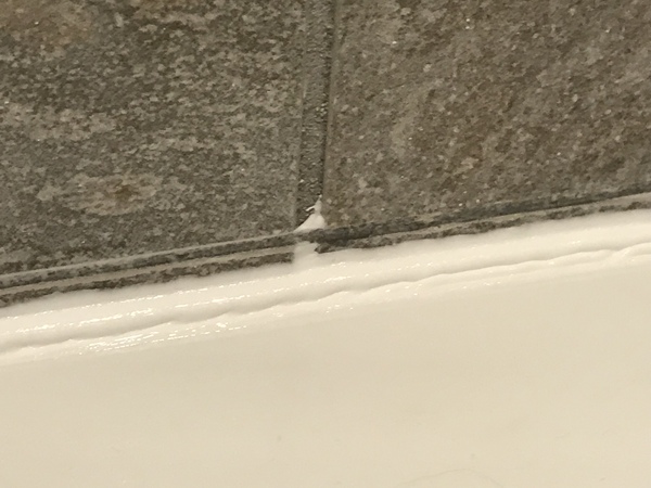 Would you be happy with this mastic?