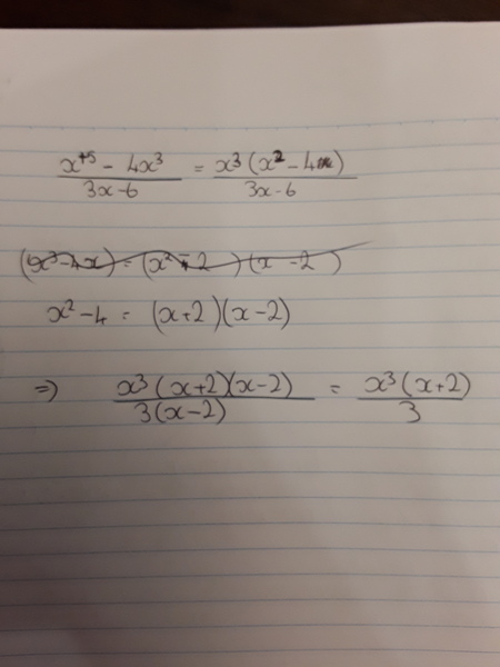 to ask you to simplify this  (GCSE maths mock)