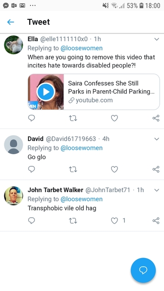 Did anyone watch Loose Women today?