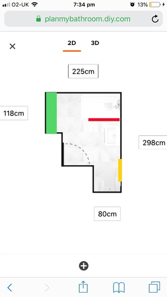 Shower enclosure or walk in behind a wall?