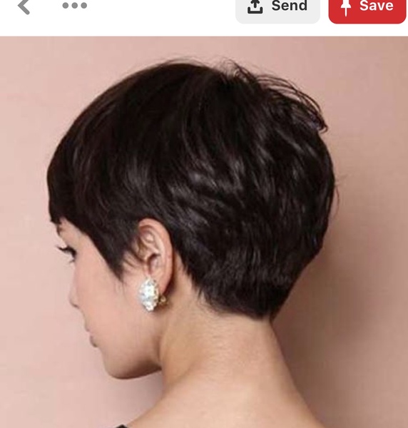 To cry over a haircut 😭