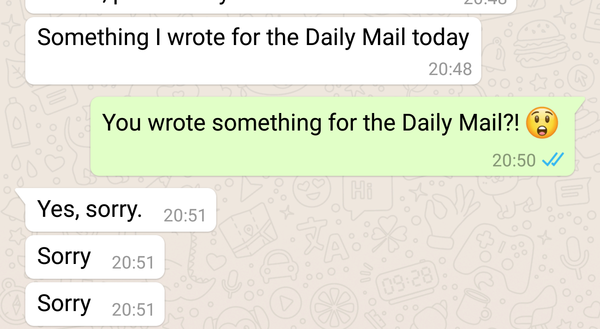Happily married for 20y. Today DH has done something that may be unforgivable.