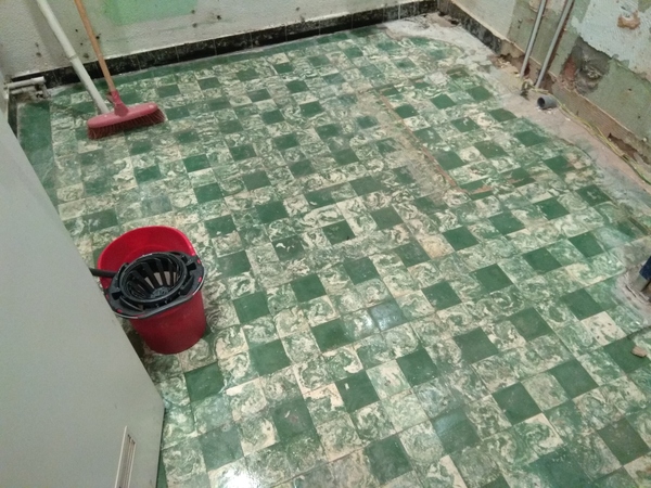 1950s tile restoration update!!