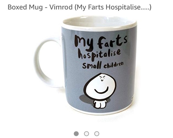 ..to be sad about my mug and it’s replacement.