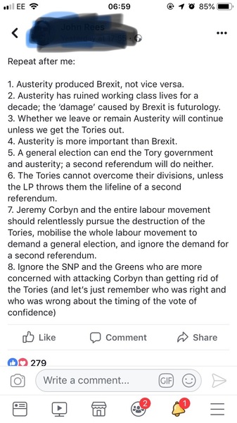 Westminstenders: Stalemate