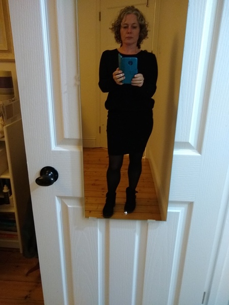 Quick Poll.  Which outfit?  Leaving in 40 minutes..