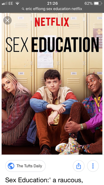 Trainer from Sex Education (Netflix)