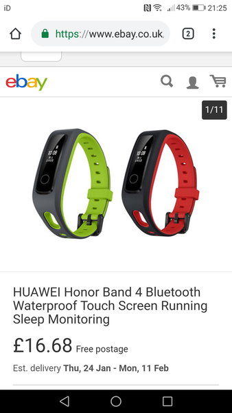 cheap version of a fitbit that can go on your ankle
