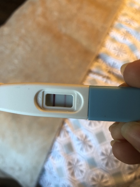 Faint line??