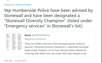 Harry the owl visited by police