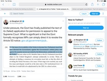 Westminstenders: Welcome to 2019