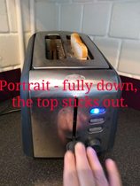 To expect a Toaster that fits Normal slices of bread?