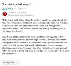 To start a thread about ridiculous trip advisor reviews?