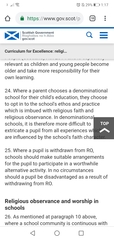 To email school AGAIN re religious assemblies