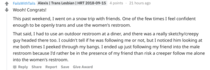 Online communities feeding male entitlement to female spaces